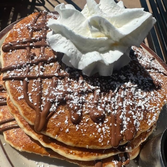 Nutella Pancakes.