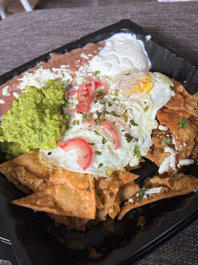 Chilaquiles.