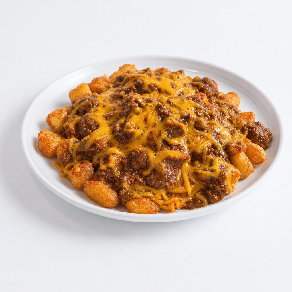 Chili Cheese Potatoes.