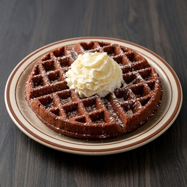 Red Velvet Waffle.