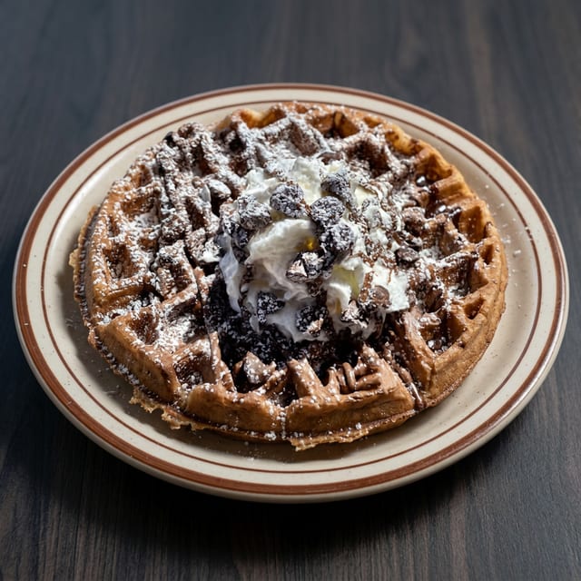 Hershey's Nutella Chocolate Chip Waffle.