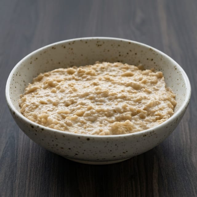 Hot Oatmeal with Brown Sugar.