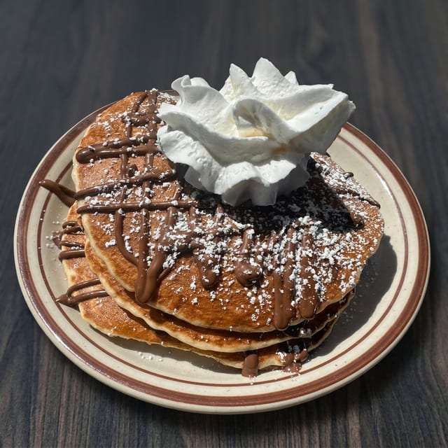 Nutella Pancakes.